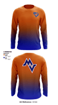 Midland Valley High School Volleyball 20426113 Long Sleeve Performance Shirt - 1