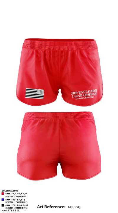 3rd Battalion 142nd Combat Aviation Brigade 54852573 Ranger Panties - 1