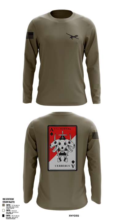 E.Co 3/CAB “Cerberus” 56288526 Long Sleeve Performance Shirt - 41
