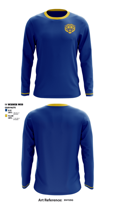 Marana High School Cheer 61867576 Long Sleeve Performance Shirt - 1