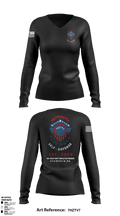 Tactical 9.1 Krav Maga Self Defense 91416954 Women's Long Sleeve V-neck Shirt - 2