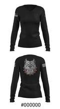 E.Co 3-82 GSAB 39598537 Women's Long Sleeve V-neck Shirt - 38