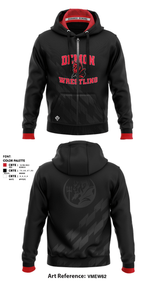 Zip Hoodie, Durango HS Wrestling, Wrestling, Teamtime, Team time, sublimation, custom sports apparel, team uniforms, spirit wear, spiritwear, sports uniforms, custom shirts, team store, custom team store, fundraiser sports, apparel fundraiser