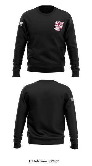 Crew Neck Sweatshirt, Santiam Christian School Wrestling, Wrestling, Teamtime, Team time, sublimation, custom sports apparel, team uniforms, spirit wear, spiritwear, sports uniforms, custom shirts, team store, custom team store, fundraiser sports, apparel fundraiser