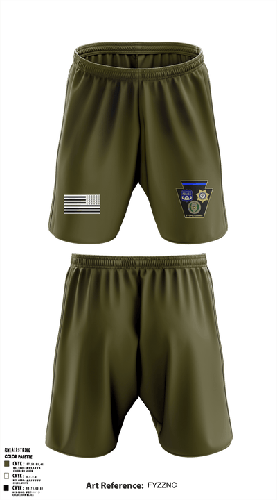 Narcotics Task Force 49411271 Athletic Shorts With Pockets - 51