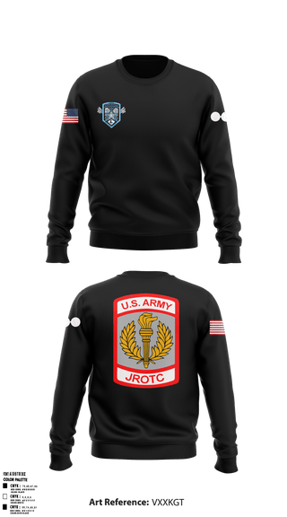 Crew Neck Sweatshirt, , Army, Teamtime, Team time, sublimation, custom sports apparel, team uniforms, spirit wear, spiritwear, sports uniforms, custom shirts, team store, custom team store, fundraiser sports, apparel fundraiser