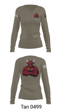 514 CES 37511137 Women's Long Sleeve V-neck Shirt - 37