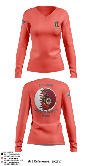 Women's Long Sleeve Vneck Shirt, , , Teamtime, Team time, sublimation, custom sports apparel, team uniforms, spirit wear, spiritwear, sports uniforms, custom shirts, team store, custom team store, fundraiser sports, apparel fundraiser