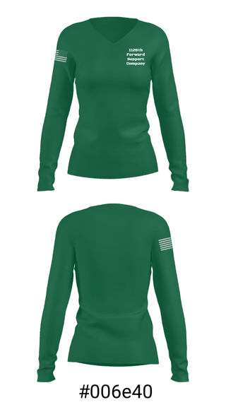 Women's Long Sleeve Vneck Shirt, , National Guard, Teamtime, Team time, sublimation, custom sports apparel, team uniforms, spirit wear, spiritwear, sports uniforms, custom shirts, team store, custom team store, fundraiser sports, apparel fundraiser