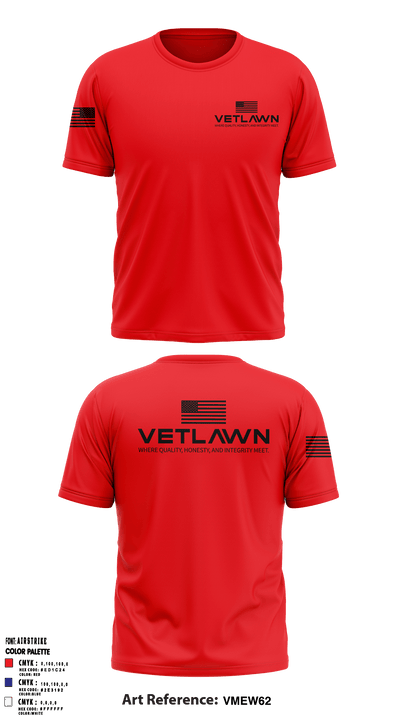 Vetlawn 83001110 Short Sleeve Performance Shirt - 2