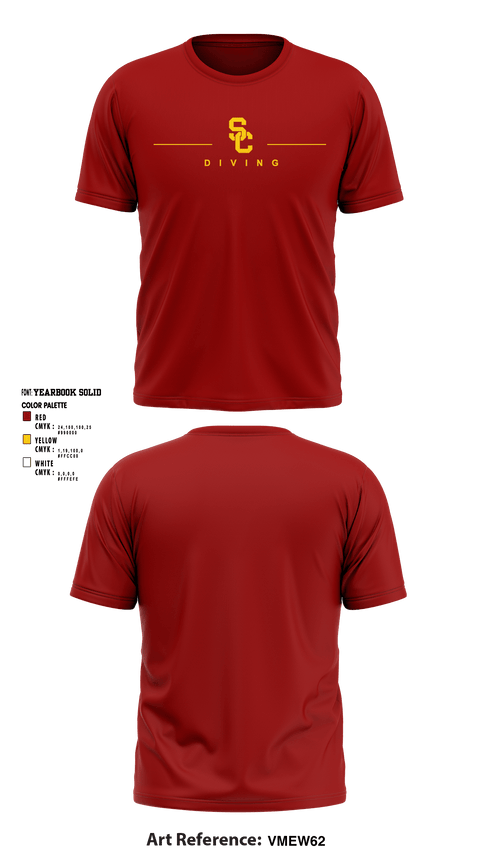 Short Sleeve Performance Shirt, University Of Southern California Diving, Spirit Store, Teamtime, Team time, sublimation, custom sports apparel, team uniforms, spirit wear, spiritwear, sports uniforms, custom shirts, team store, custom team store, fundraiser sports, apparel fundraiser