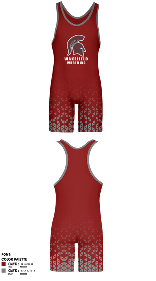 Wrestling Singlet, Wakefield High School Wrestling, Wrestling, Teamtime, Team time, sublimation, custom sports apparel, team uniforms, spirit wear, spiritwear, sports uniforms, custom shirts, team store, custom team store, fundraiser sports, apparel fundraiser