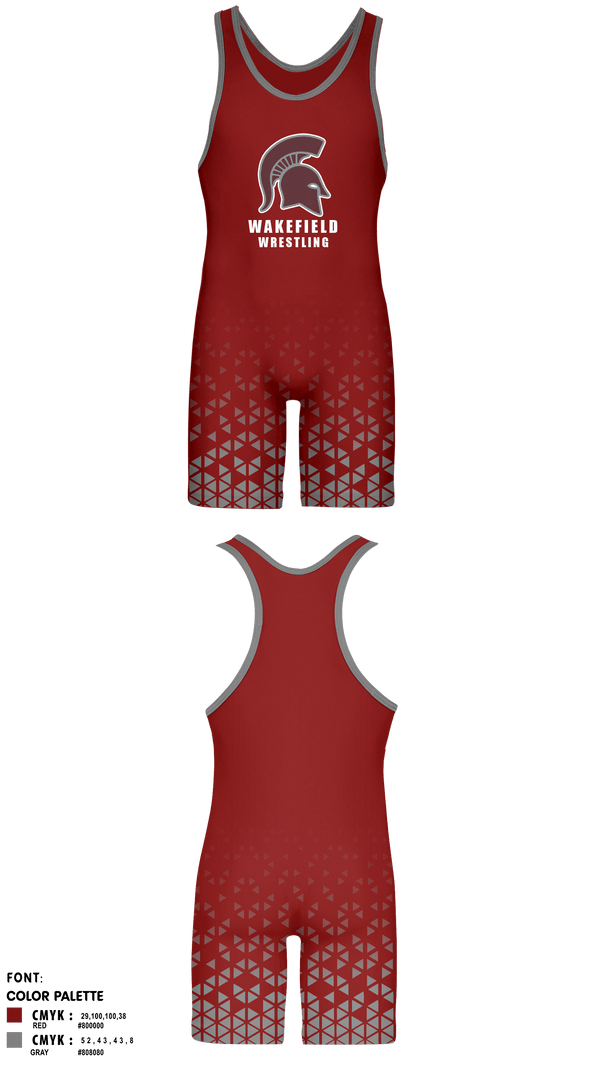 Wrestling Singlet, Wakefield High School Wrestling, Wrestling, Teamtime, Team time, sublimation, custom sports apparel, team uniforms, spirit wear, spiritwear, sports uniforms, custom shirts, team store, custom team store, fundraiser sports, apparel fundraiser