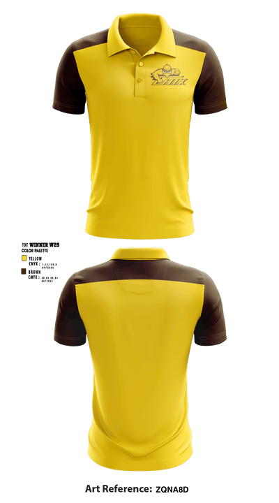 Zeeland East High School Cheer 15637489 Short Sleeve Performance Polo - 1