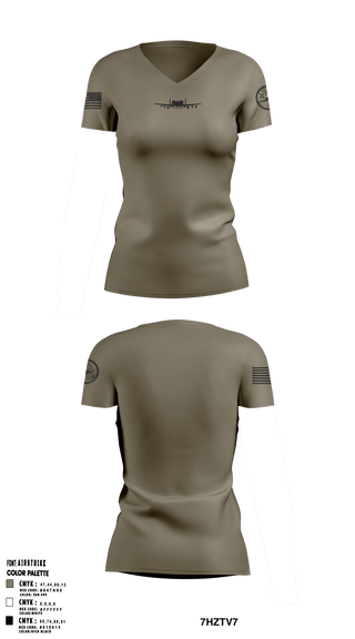 Women's Short Sleeve Vneck Shirt, , Air Force, Teamtime, Team time, sublimation, custom sports apparel, team uniforms, spirit wear, spiritwear, sports uniforms, custom shirts, team store, custom team store, fundraiser sports, apparel fundraiser