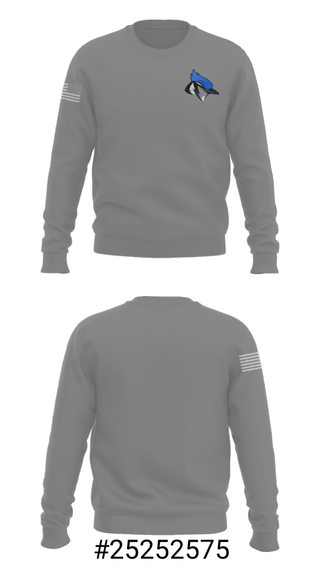 Crew Neck Sweatshirt, Pleasanton Junior High School Volleyball, Men's Volleyball, Teamtime, Team time, sublimation, custom sports apparel, team uniforms, spirit wear, spiritwear, sports uniforms, custom shirts, team store, custom team store, fundraiser sports, apparel fundraiser