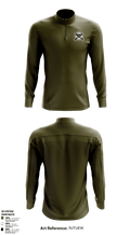 HHC Mortars, 2-505 PIR 68912099 Quarter Zip Jacket - 8