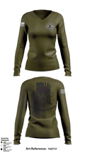 FSC 1-19th SFG(A) 54846303 Women's Long Sleeve V-neck Shirt - 56