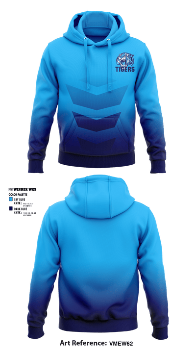 Fred T Foard High School Football 27855445 Hoodie - 1