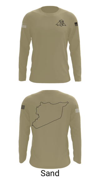 Long Sleeve Performance Shirt, , Army, Teamtime, Team time, sublimation, custom sports apparel, team uniforms, spirit wear, spiritwear, sports uniforms, custom shirts, team store, custom team store, fundraiser sports, apparel fundraiser