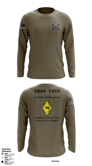 Long Sleeve Performance Shirt, , Marines, Teamtime, Team time, sublimation, custom sports apparel, team uniforms, spirit wear, spiritwear, sports uniforms, custom shirts, team store, custom team store, fundraiser sports, apparel fundraiser