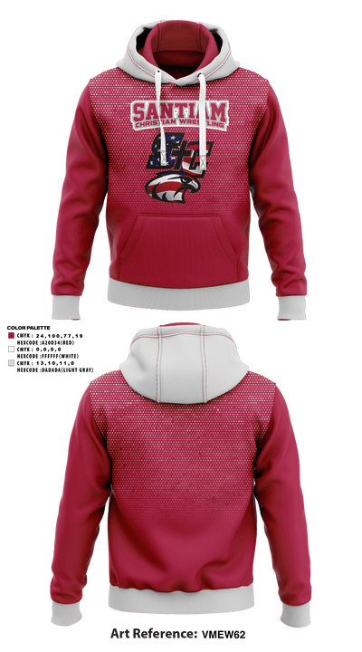 Santiam Christian School Wrestling 60304138 Hoodie - 13