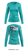 Beads&Crafts 90597021 Women's Long Sleeve V-neck Shirt - 1
