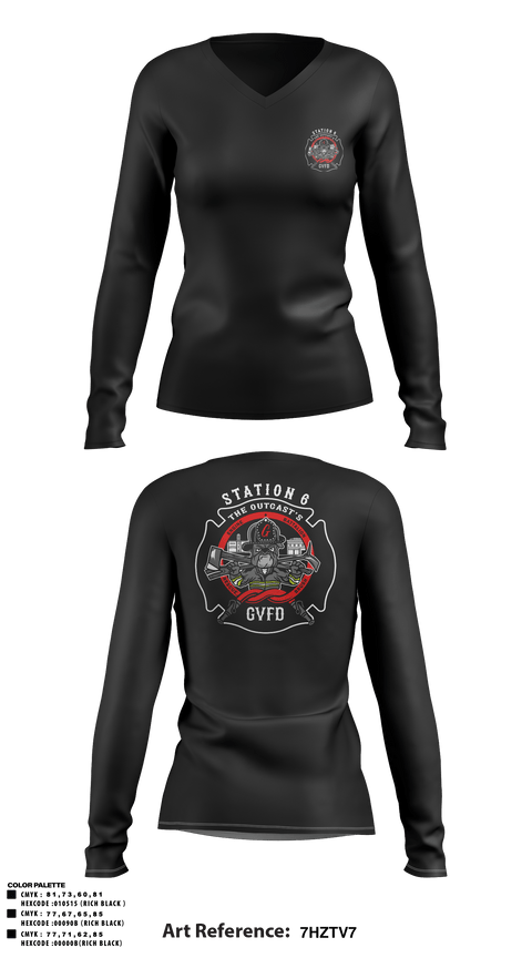 Women's Long Sleeve Vneck Shirt, , , Teamtime, Team time, sublimation, custom sports apparel, team uniforms, spirit wear, spiritwear, sports uniforms, custom shirts, team store, custom team store, fundraiser sports, apparel fundraiser