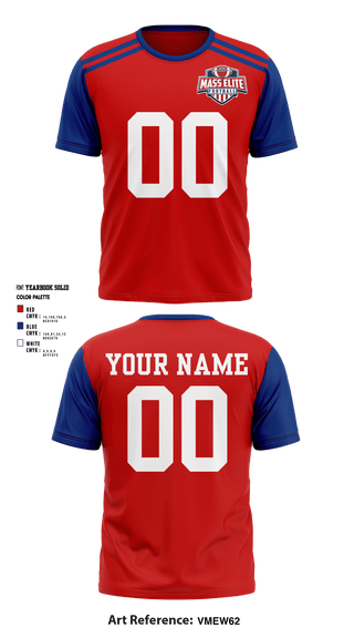 Short Sleeve Performance Shirt, Mass Elite Football, Football, Teamtime, Team time, sublimation, custom sports apparel, team uniforms, spirit wear, spiritwear, sports uniforms, custom shirts, team store, custom team store, fundraiser sports, apparel fundraiser