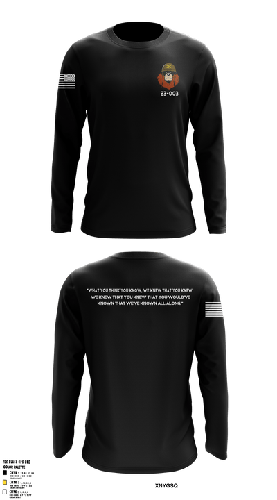 23-003 73683413 Long Sleeve Performance Shirt - 6