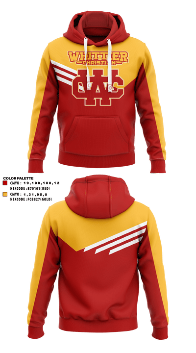Whittier Christian High School 9909221 Hoodie - 1