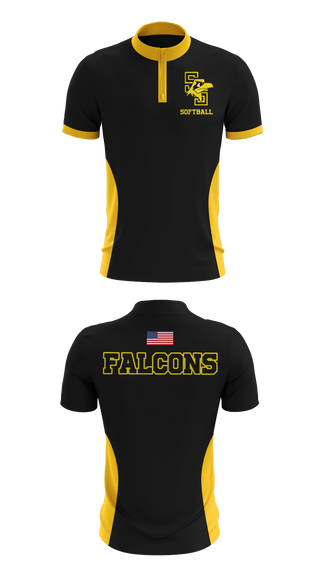 Short Sleeve Performance Shirt, Falcons, Softball, Teamtime, Team time, sublimation, custom sports apparel, team uniforms, spirit wear, spiritwear, sports uniforms, custom shirts, team store, custom team store, fundraiser sports, apparel fundraiser