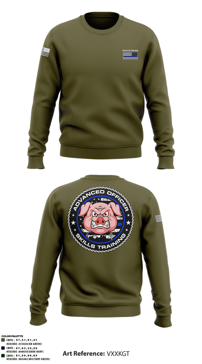 AOST 21897145 Crew Neck Sweatshirt - 1