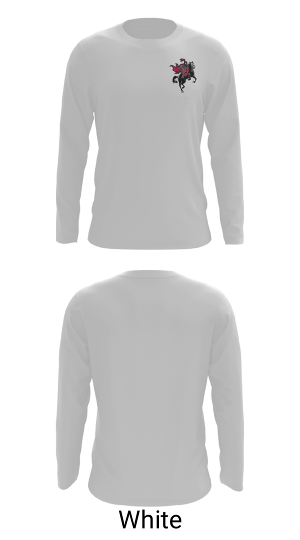 Long Sleeve Performance Shirt, Churchill High School Gymnastics, Cheer, Teamtime, Team time, sublimation, custom sports apparel, team uniforms, spirit wear, spiritwear, sports uniforms, custom shirts, team store, custom team store, fundraiser sports, apparel fundraiser