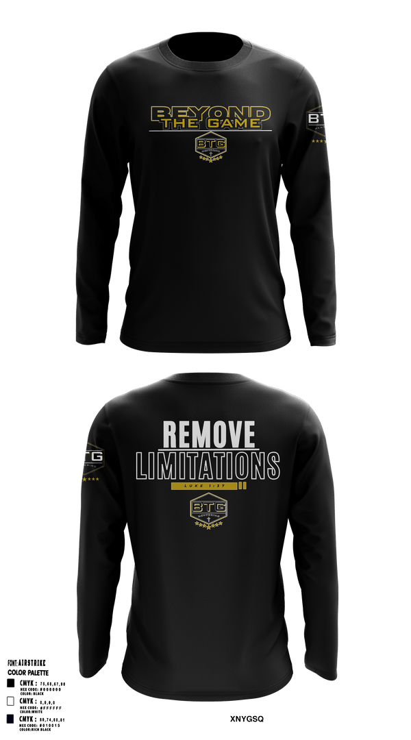 Long Sleeve Performance Shirt, Beyond The Game Mentoring, , Teamtime, Team time, sublimation, custom sports apparel, team uniforms, spirit wear, spiritwear, sports uniforms, custom shirts, team store, custom team store, fundraiser sports, apparel fundraiser