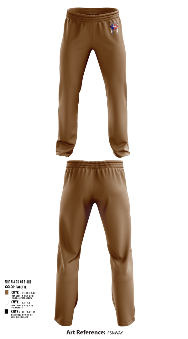 Sweatpants, Comanche, 309th MI BN, , Teamtime, Team time, sublimation, custom sports apparel, team uniforms, spirit wear, spiritwear, sports uniforms, custom shirts, team store, custom team store, fundraiser sports, apparel fundraiser
