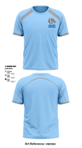 West Rowan Bulldogs 87217421 Short Sleeve Performance Shirt - 1