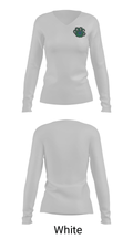 Woodgrove High School Cheer 34259448 Women's Long Sleeve V-neck Shirt - 20