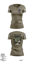 Narcotics Task Force 49411271 Women's Short Sleeve V-neck Shirt - 50