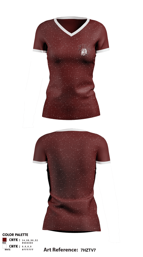 Women's Short Sleeve Vneck Shirt, First Baptist Academy Cheerleading, Cheer, Teamtime, Team time, sublimation, custom sports apparel, team uniforms, spirit wear, spiritwear, sports uniforms, custom shirts, team store, custom team store, fundraiser sports, apparel fundraiser
