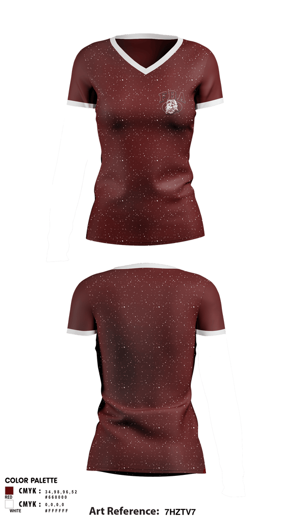 Women's Short Sleeve Vneck Shirt, First Baptist Academy Cheerleading, Cheer, Teamtime, Team time, sublimation, custom sports apparel, team uniforms, spirit wear, spiritwear, sports uniforms, custom shirts, team store, custom team store, fundraiser sports, apparel fundraiser