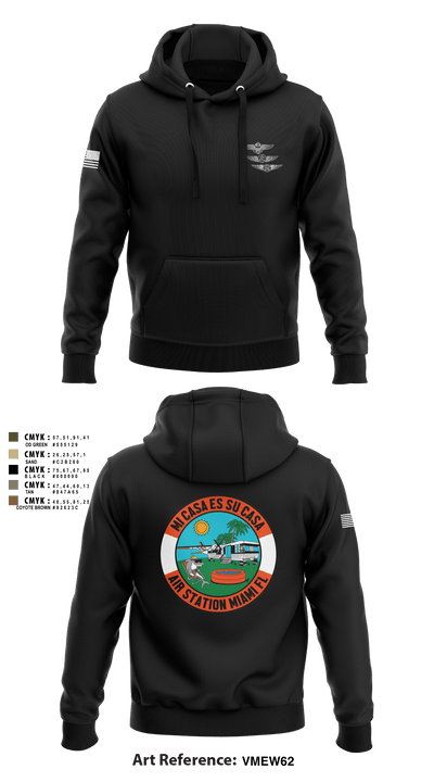 Air station Miami 80426238 Hoodie - 1