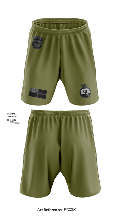 BCGS TRIDENT 3686693 Athletic Shorts With Pockets - 2