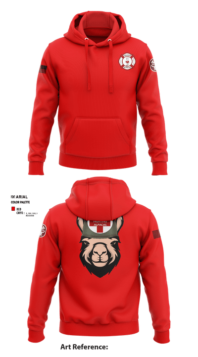 Alpha Company, WBAMC 94187438 Hoodie - 11