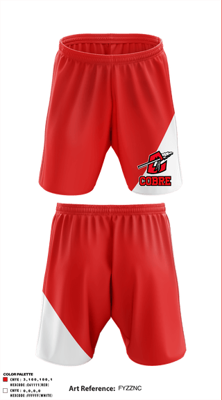 Athletic Shorts With Pockets, Cobre High School, Spirit Store, Teamtime, Team time, sublimation, custom sports apparel, team uniforms, spirit wear, spiritwear, sports uniforms, custom shirts, team store, custom team store, fundraiser sports, apparel fundraiser