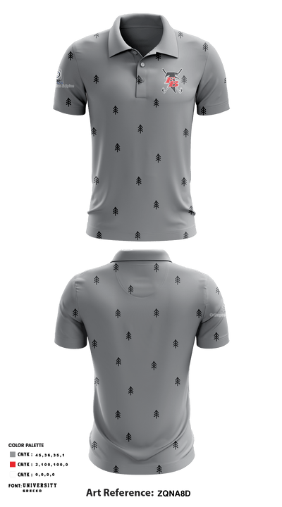 Flowery Branch Golf 78057544 Short Sleeve Performance Polo - 5