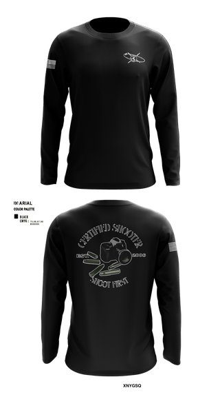 Long Sleeve Performance Shirt, Mass communication specialists, Navy, Teamtime, Team time, sublimation, custom sports apparel, team uniforms, spirit wear, spiritwear, sports uniforms, custom shirts, team store, custom team store, fundraiser sports, apparel fundraiser