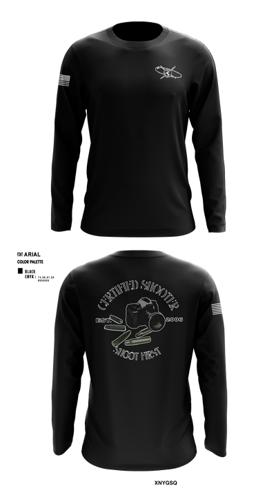 Mass communication specialists 42485553 Long Sleeve Performance Shirt - 1