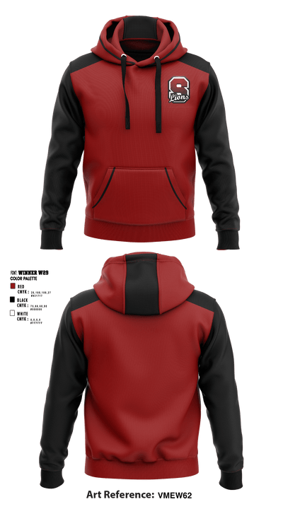 Swink High School 11493254 Hoodie - 1