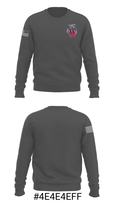 Westview High School Golf 7129792 Crew Neck Sweatshirt - 10